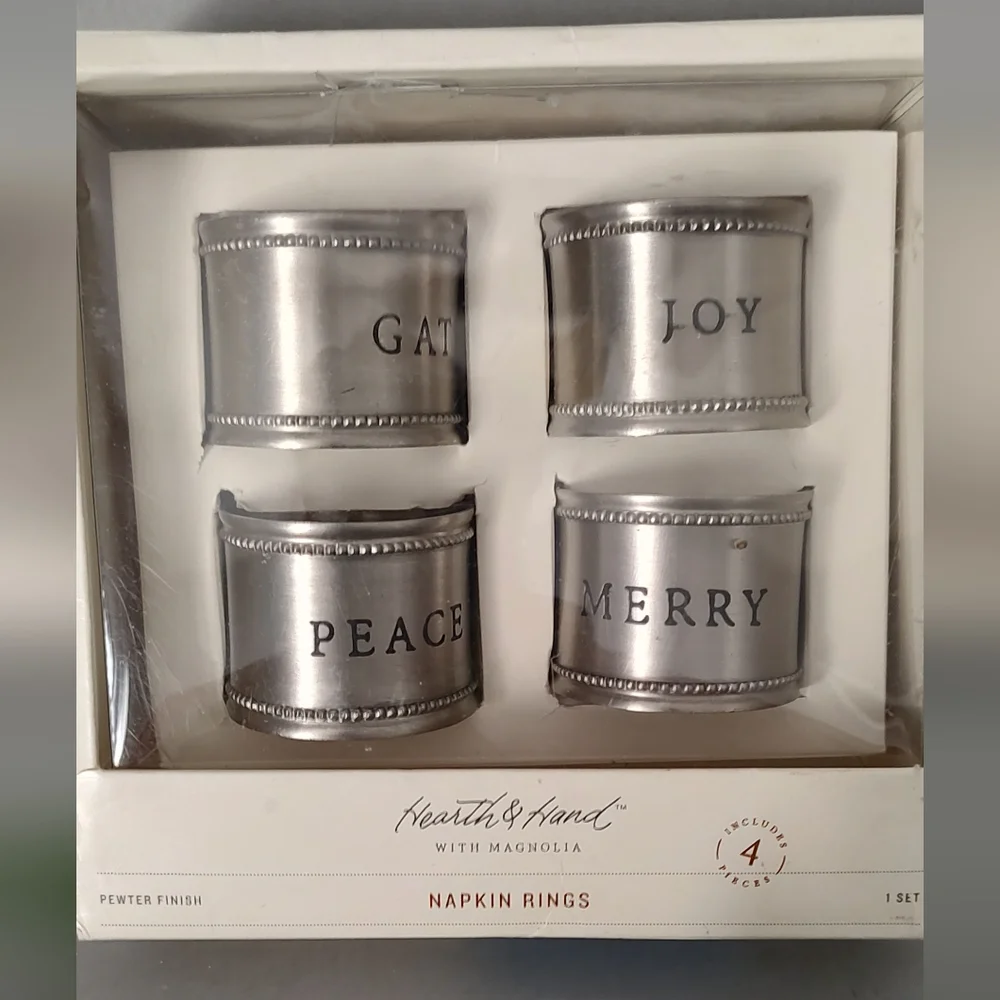 Hearth & Hand four silver